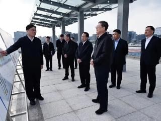 上海市委书记陈吉宁、上海市市长龚正检查第八届进博会服务保障和办展办会工作