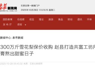 打造共富工坊 用梨膏熬出甜蜜日子