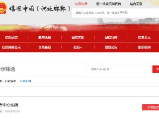 未按规定填写病例,邯郸市中心医院被警告并罚款1万元
