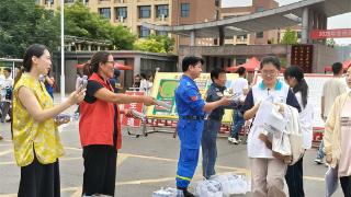 为梦护航 单县玄井饮用水为高考考点免费送水