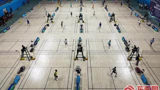 福建省青少年羽毛球巡回赛(上杭站)收拍