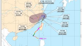 已影响舟山!台风“丹娜丝”将二次登陆,浙江提升防台风应急响应至Ⅲ级
