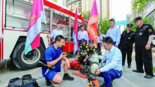 江心洲成立消防快处队