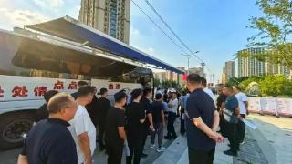 东明县直机关组织开展“热血践初心·奉献担使命”无偿献血活动