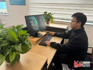 记者走基层|裸眼3D,让影像“悬浮”在空中