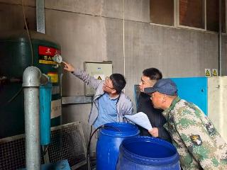 蒙阴经济开发区开展企业安全隐患整改复查工作