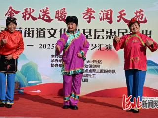 石家庄市天苑街道:“金秋送暖” 进社区 文艺汇演送关怀