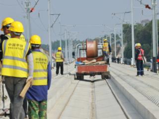 昌九高铁全线正式进入挂网架线阶段