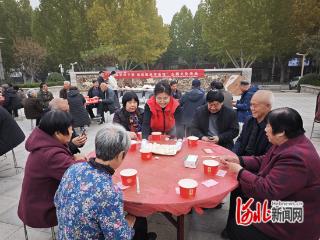 赞皇县赞皇镇第三届重阳饺子宴开席