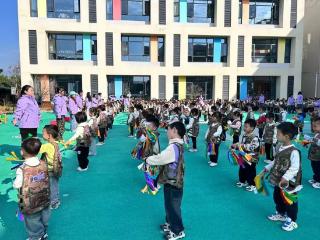 阳光早操 活力无限——上饶市广信区罗桥街道中心幼儿园举行早操展示活动