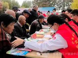 聊城市东昌府区沙镇镇中心卫生院走进敬老院开展送健康义诊活动