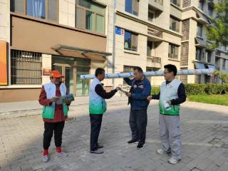 “分”出绿色新生活 垃圾分类宣传走进鹊华九里居