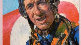 与蓝天有关的故事②——《苏联空军第611歼击航空兵团第1航空兵大队大队长尼古拉·巴扎诺夫中校肖像》佳作赏析