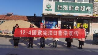 东营市垦利区司法局永安司法所开展“12·4”国家宪法日主题宣传活动