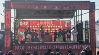 【社会主义核心价值观“五个融入”】济南市莱芜区羊里街道梁王石村:冬闲时光添雅趣 文化惠民暖人心