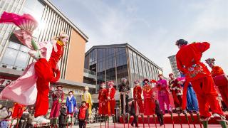 雄安建设者拍雄安丨雄安处处年味儿浓