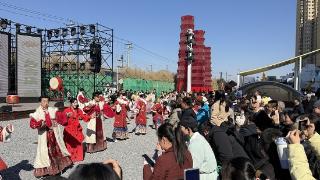 新春走基层|在塔元庄遇见“潮”集市