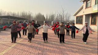 德州天衢新区抬头寺镇开展“春风送暖 舞悦惠民”广场舞文化惠民活动