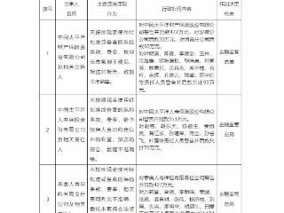国家金融监督管理总局行政处罚信息公示列表