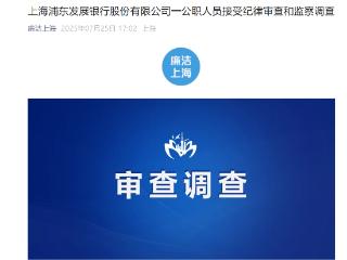 浦发银行清算作业部原高级专家陈凌云涉嫌严重违纪违法被查