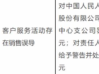 人保寿险丽江中支因销售误导被罚8万元 责任人姚某遭警告并罚款1万