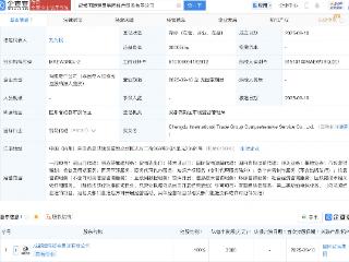 成都国际贸易集团综合服务公司注册成立