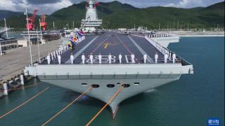 我国第一艘电磁弹射型航空母舰“福建舰”正式入列!(图1)