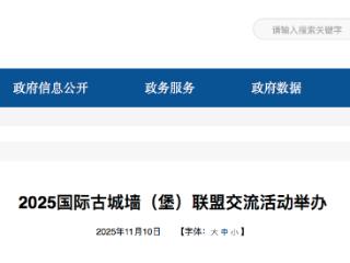 2025国际古城墙（堡）联盟交流活动在邯郸大名举办
