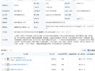国科天成等成立无人机科技公司，含AI业务