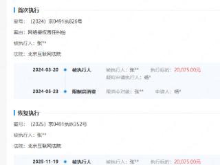 杨幂黑粉被恢复执行2万元