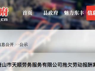 唐山一劳务公司拖欠农民工工资 工程款被划入负责人个人帐户