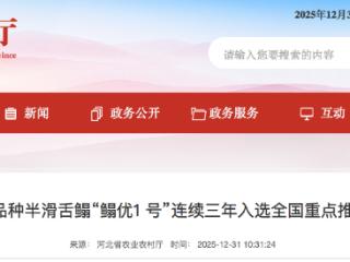 河北省选育水产新品种连续三年入选全国重点推广水产养殖品种