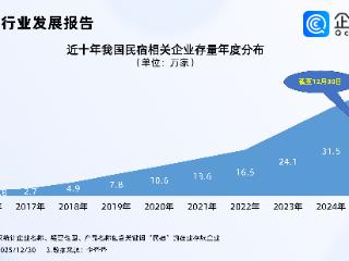 民宿预定火热，今年流行包别墅跨年！企查查：民宿企业近40万家