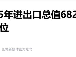 同比增长11% 河北2025年进出口总值6822.2亿元