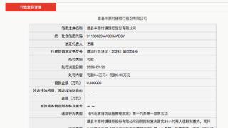 消防控制室未落实24小时两人值班制度，雄县丰源村镇银行被处罚