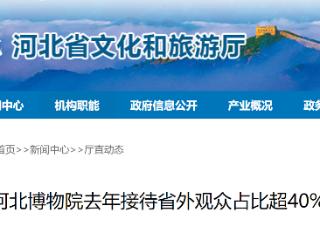 河北博物院去年接待省外观众占比超40% 全年开放317天