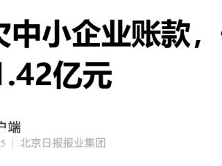 清理拖欠中小企业账款，2025年各地法院执行到位311.42亿元