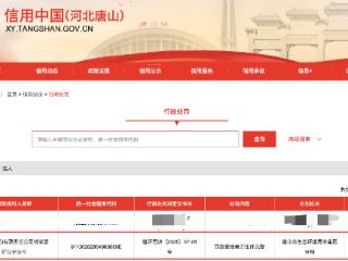 因环保问题，开滦(集团)钱家营矿业分公司被罚款13.5万元