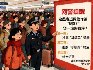 抢票“加速包”？退票“手续费”？春运钓鱼新剧本，网警提醒