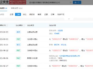 星际荣耀旗下航天智能制造公司增资至6亿
