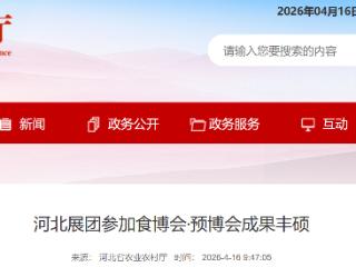 河北展团参加食博会·预博会成果丰硕