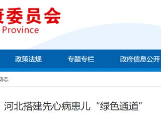 “一站式”管理平台：河北搭建先心病患儿“绿色通道”