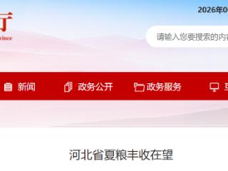 河北省夏粮丰收在望，6月5日自南向北陆续展开