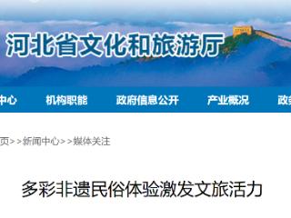 河北：多彩非遗民俗体验激发文旅活力