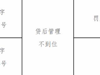 中国农业发展银行辽宁省喀左县支行因贷后管理不到位被罚款30万元