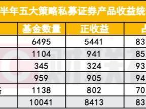 量化私募业绩上半年全面领跑，行情几乎量身定制？