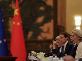 当着冯德莱恩等人的面，中方把话说得很明白，请欧盟做出正确抉择