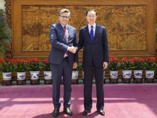 外交部副部长孙卫东会见巴基斯坦驻华大使哈什米