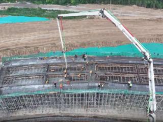 黄庄立交项目进入主体建设“加速期”