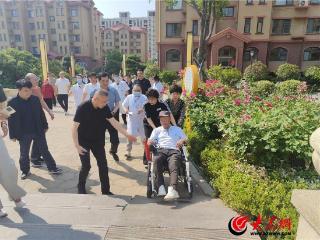 青岛市城阳区“重度残疾人康复健身体育进家庭”项目正式启动